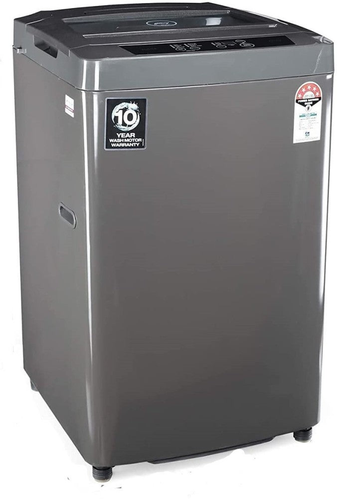 Godrej 6.5 kg 5 Star with Turbo 6 Pulsator Washing Machine Fully Automatic Top Load Grey - WTEON 650 AD 5.0 ROGR