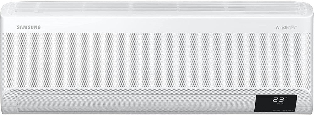 SAMSUNG Super Convertible 6-in-1 Cooling 1 Ton 4 Star Split Inverter WINDFREE Technology AC  - White - AR12BYMANWK/AR12BYMANWKNNA/AR12BYMANWKXNA, Copper Condenser