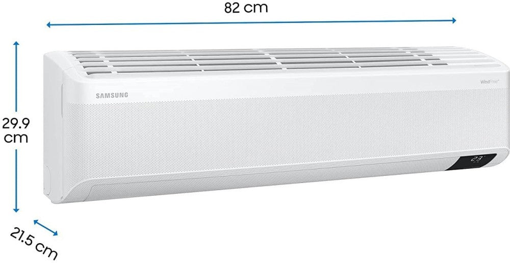 SAMSUNG Super Convertible 6-in-1 Cooling 1 Ton 4 Star Split Inverter WINDFREE Technology AC  - White - AR12BYMANWK/AR12BYMANWKNNA/AR12BYMANWKXNA, Copper Condenser