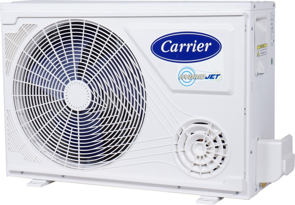 CARRIER 1 Ton 5 Star Split Inverter AC with Wi-fi Connect  - White - CAI12EN5R30W1, Copper Condenser