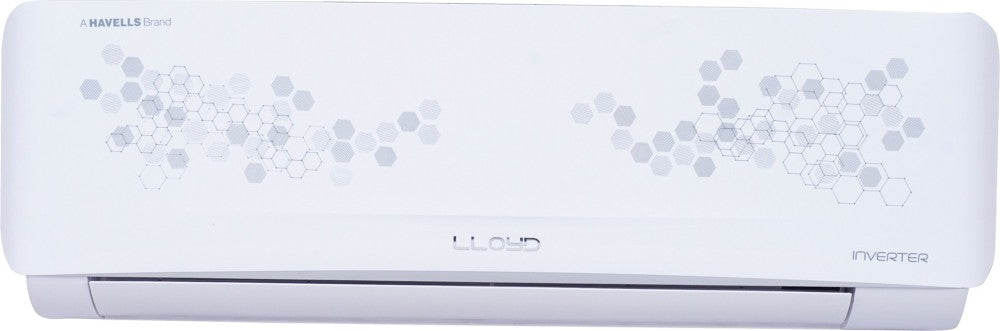 Lloyd 1.4 Ton 3 Star Split Inverter AC with Wi-fi Connect  - White - GLS17I36WRBP, Copper Condenser