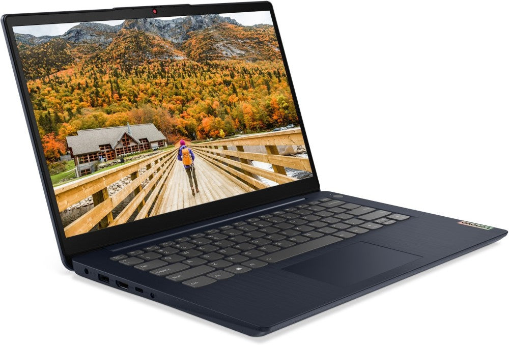 Lenovo IdeaPad Ryzen 5 Hexa Core 5500U - (8 GB/512 GB SSD/Windows 11 Home) ideapad 3 14ALC6UB Thin and Light Laptop - 14 inch, Abyss Blue, 1.66 kg, With MS Office