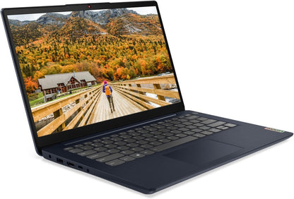 Lenovo IdeaPad Ryzen 5 Hexa Core 5500U - (8 GB/512 GB SSD/Windows 11 Home) ideapad 3 14ALC6UB Thin and Light Laptop - 14 inch, Abyss Blue, 1.66 kg, With MS Office