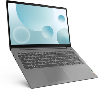 Lenovo IdeaPad 3 Intel Core i5 12th Gen - (8GB/512GB SSD/Windows 11 Home) 15IAU7 पतला और हल्का लैपटॉप - 15.6 इंच, आर्कटिक ग्रे, 1.63 किलोग्राम, MS Office के साथ