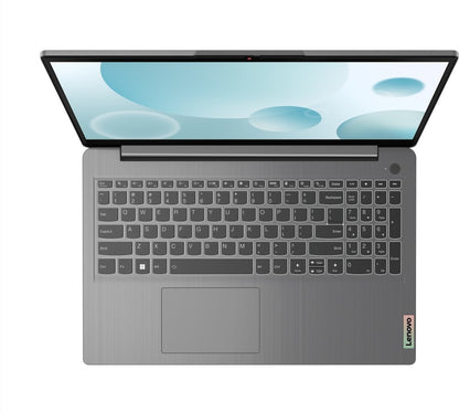 Lenovo IdeaPad 3 Intel Core i5 12th Gen - (8GB/512GB SSD/Windows 11 Home) 15IAU7 पतला और हल्का लैपटॉप - 15.6 इंच, आर्कटिक ग्रे, 1.63 किलोग्राम, MS Office के साथ