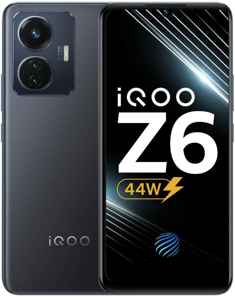 IQOO Z6 44W (Ravan Black, 128 GB) - 6 GB RAM