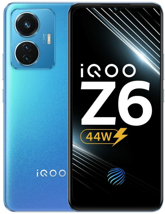 IQOO Z6 44W (Lumina Blue, 128 GB) - 8 GB RAM