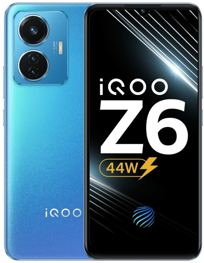 IQOO Z6 44W (Lumina Blue, 128 GB) - 4 GB RAM