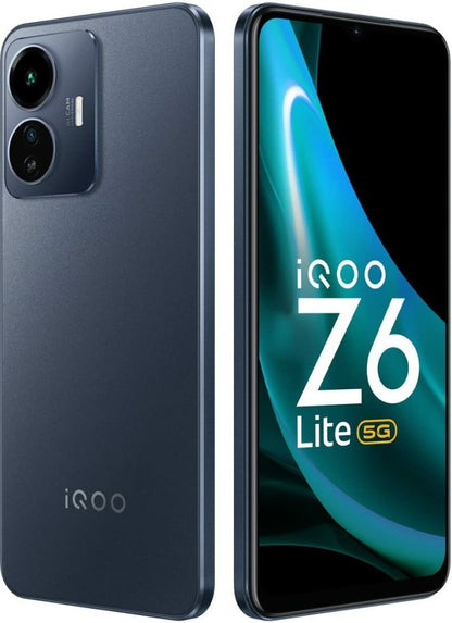 IQOO Z6 Lite 5G (Without Charger) (Mystic Night, 128 GB) - 6 GB RAM