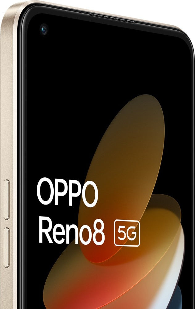 OPPO Reno8 5G (Shimmer Gold, 128 GB) - 8 GB RAM