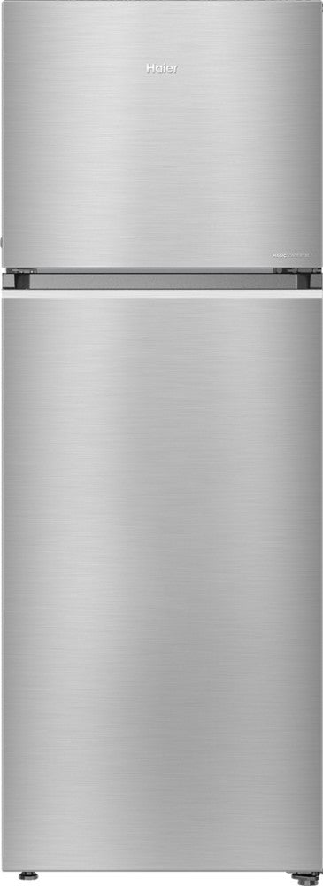 Haier 375 L Frost Free Double Door 3 Star Convertible Refrigerator - Inox Steel, HEF-39TSS