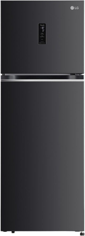 LG 360 L Frost Free Double Door 3 Star Convertible Refrigerator - Ebony Sheen, GL-T382VESX