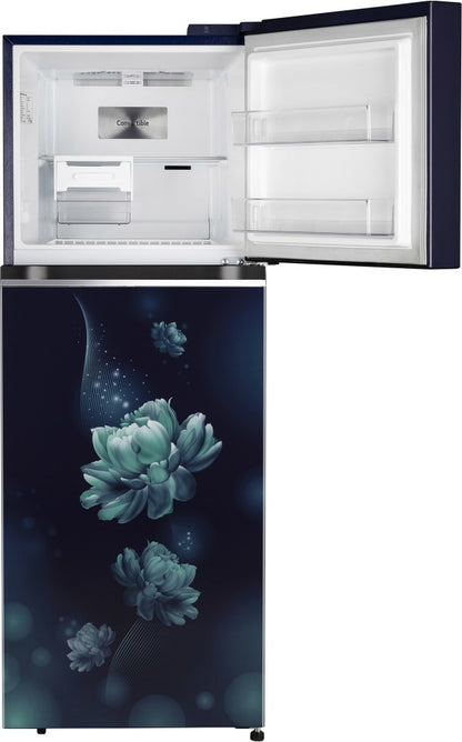 LG 340 L Frost Free Double Door 2 Star Convertible Refrigerator - Blue Charm, GL-T342TBCY