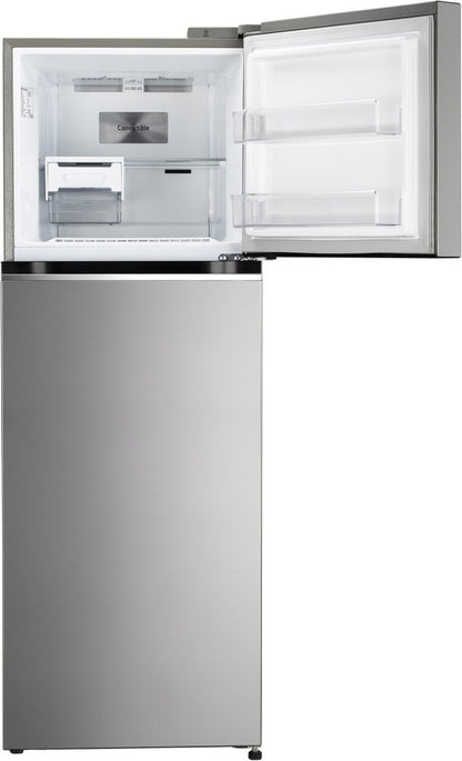 LG 343 L Frost Free Double Door 2 Star Convertible Refrigerator  with Smart Inverter With Multi Air Flow Cooling, Smart Connect & Deodorizer - Shiny Steel, GL-S382SPZY