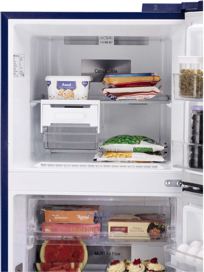 LG 340 L Frost Free Double Door 2 Star Convertible Refrigerator - Blue Charm, GL-T342TBCY