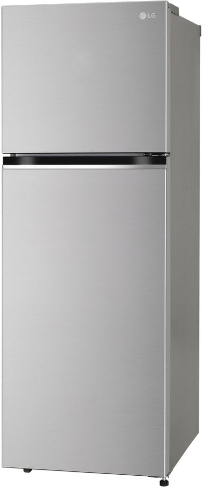 LG 343 L Frost Free Double Door 2 Star Convertible Refrigerator  with Smart Inverter With Multi Air Flow Cooling, Smart Connect & Deodorizer - Shiny Steel, GL-S382SPZY