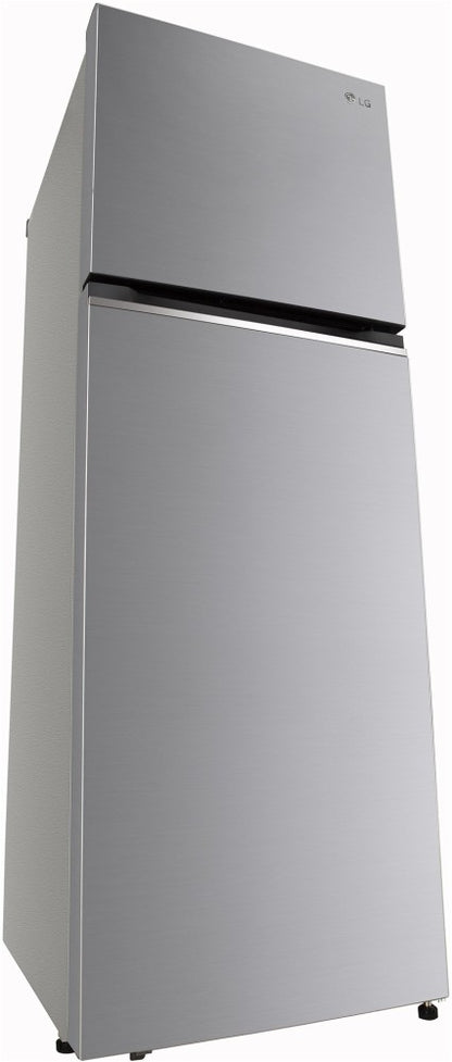 LG 343 L Frost Free Double Door 2 Star Convertible Refrigerator  with Smart Inverter With Multi Air Flow Cooling, Smart Connect & Deodorizer - Shiny Steel, GL-S382SPZY