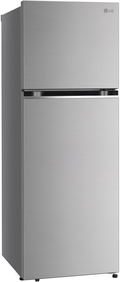 LG 343 L Frost Free Double Door 2 Star Convertible Refrigerator  with Smart Inverter With Multi Air Flow Cooling, Smart Connect & Deodorizer - Shiny Steel, GL-S382SPZY