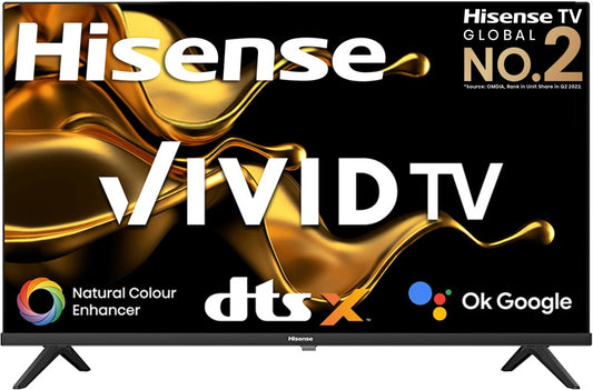 Hisense A4G Series 80 cm (32 inch) HD Ready LED Smart Android TV with DTS Virtual X - 32A4G