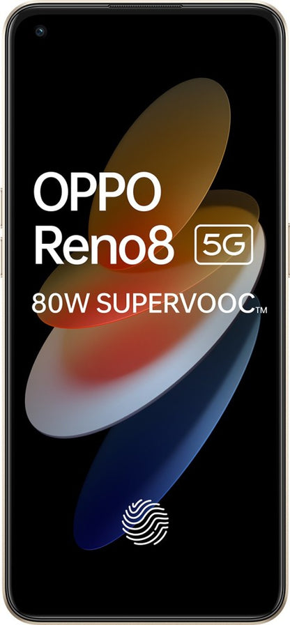 OPPO Reno8 5G (Shimmer Gold, 128 GB) - 8 GB RAM