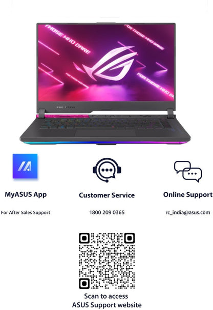 ASUS ROG Strix G15 (2022) 90Whr बैटरी के साथ Ryzen 9 Octa Core 6900HX - (16 GB/1 TB SSD/Windows 11 Home/8 GB ग्राफ़िक्स/NVIDIA GeForce RTX 3070 Ti) G513RW-HQ149WS गेमिंग लैपटॉप - 15.6 इंच, इलेक्ट्रो पंक, 2.30 किलोग्राम, एमएस ऑफिस के साथ