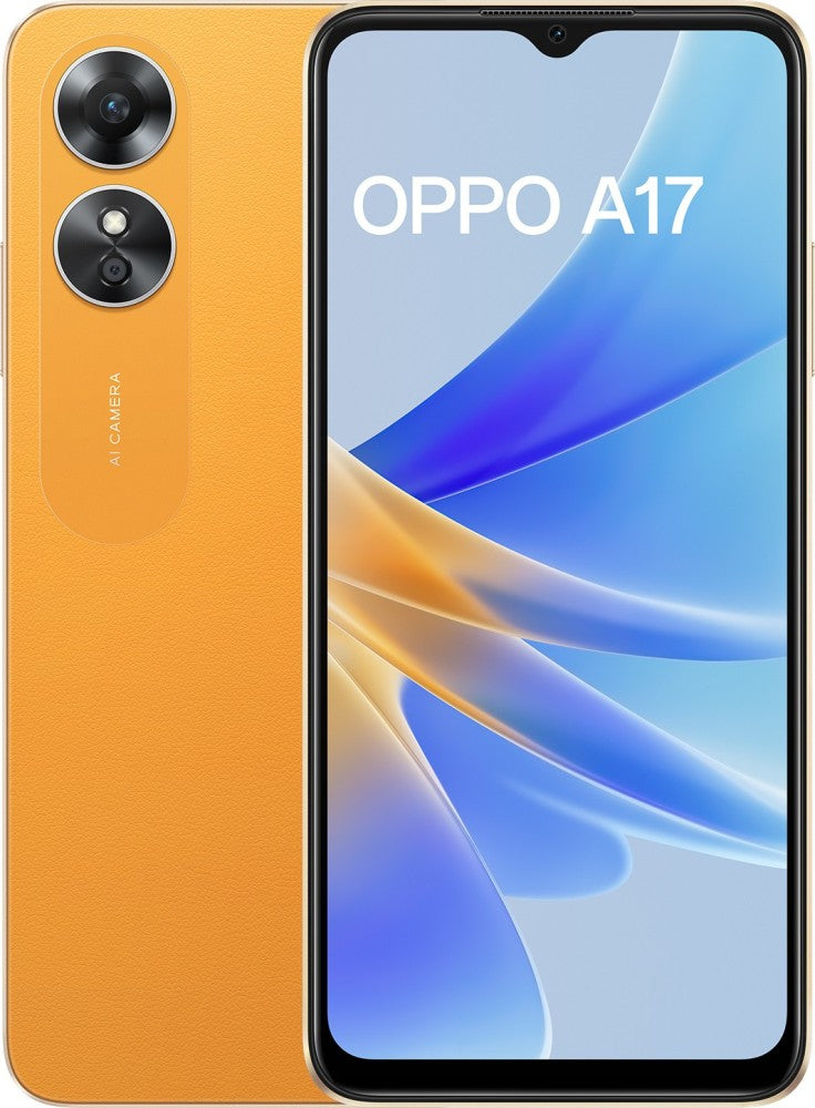 OPPO A17 (Sunlight Orange, 64 GB) - 4 GB RAM