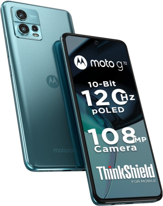 MOTOROLA g72 (Polar Blue, 128 GB) - 6 GB RAM