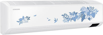 SAMSUNG 1.5 Ton 5 Star Split Inverter AC  - White - AR18BY5YATB, Copper Condenser