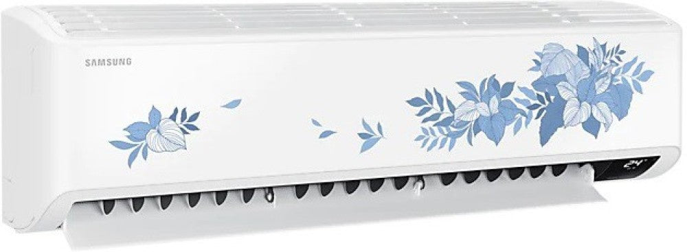 SAMSUNG 1.5 Ton 5 Star Split Inverter AC  - White - AR18BY5YATB, Copper Condenser