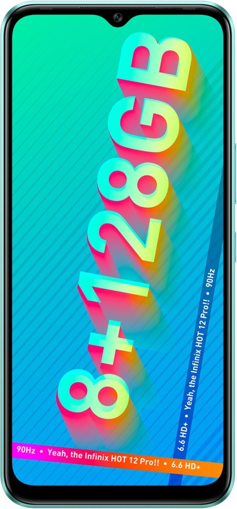 Infinix Hot 12 Pro (Lightsaber Green, 128 GB) - 8 GB RAM