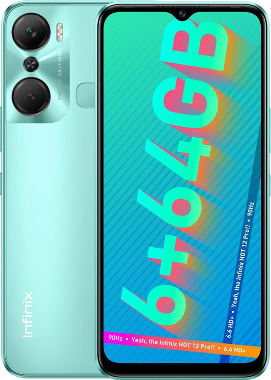 Infinix Hot 12 Pro (Lightsaber Green, 64 GB) - 6 GB RAM