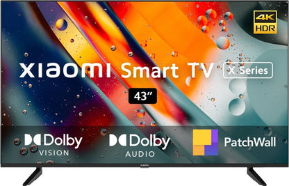Mi X Series 108 cm (43 inch) Ultra HD (4K) LED Smart Android TV with Dolby Vision and 30W Dolby Audio (2022 Model)