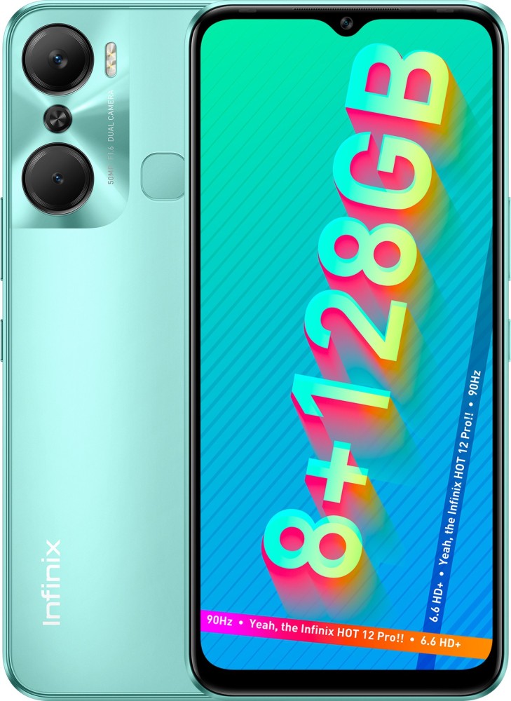 Infinix Hot 12 Pro (Lightsaber Green, 128 GB) - 8 GB RAM