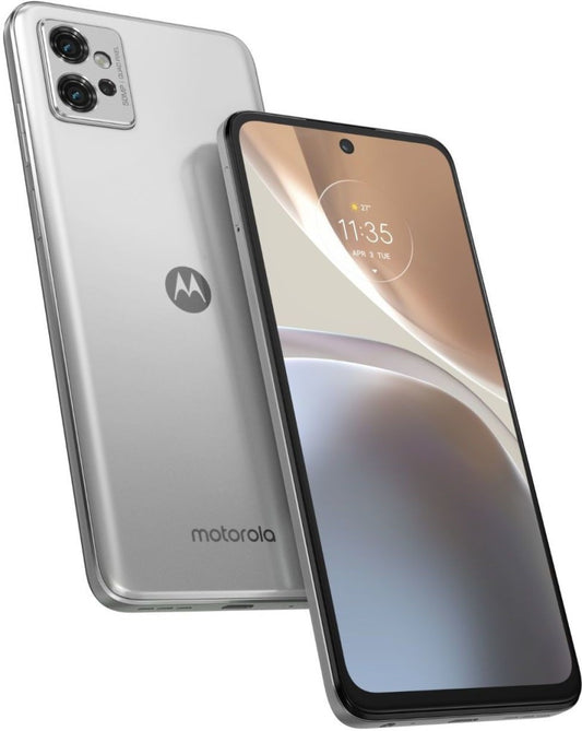 MOTOROLA G32 (सैटिन सिल्वर, 64 जीबी) - 4 जीबी रैम