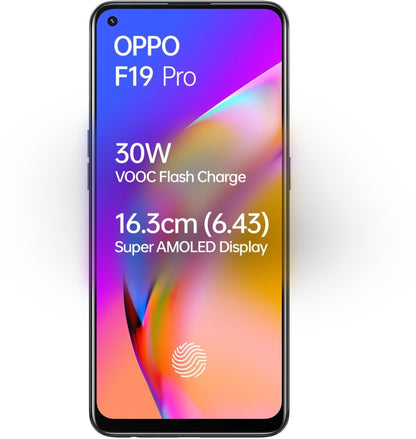 OPPO F19 Pro (Crystal Silver, 128 GB) - 8 GB RAM