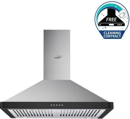 V-Guard M20 Wall Mounted Chimney - Stainless Steel 1200 CMH