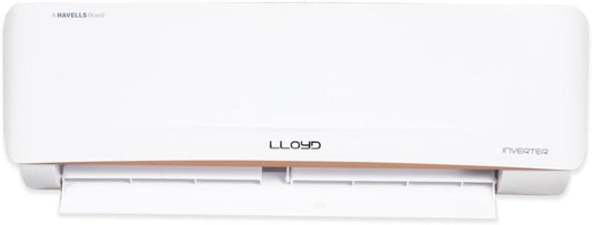 लॉयड 1 टन 5 स्टार स्प्लिट इन्वर्टर एसी - सफेद - LS12I5FWBEL, कॉपर कंडेनसर
