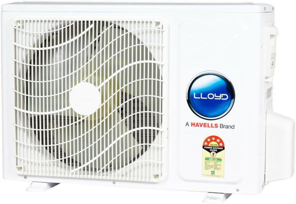 Lloyd 1 Ton 5 Star Split Inverter AC  - White - LS12I5FWBEL, Copper Condenser