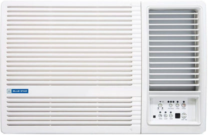 Blue Star 1.5 Ton 3 Star Window AC  - White - WFA318LN_0, Copper Condenser