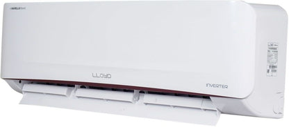 Lloyd 1.5 Ton 3 Star Split Inverter AC  - White - LS18H3FWRHC, Copper Condenser