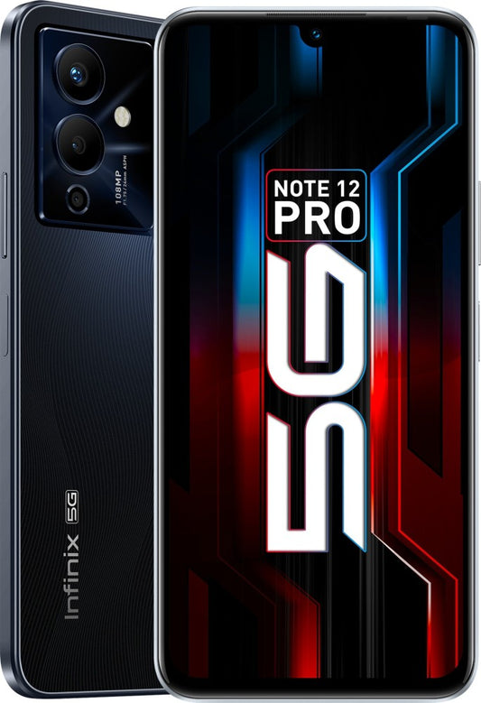 Infinix Note 12 Pro 5G (Force Black, 128 GB) - 8 GB RAM