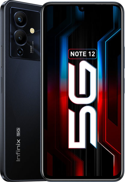 Infinix Note 12 5G (Force Black, 64 GB) - 6 GB RAM