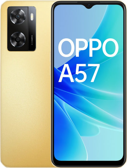 OPPO A57 (Glowing Gold, 64 GB) - 4 GB RAM