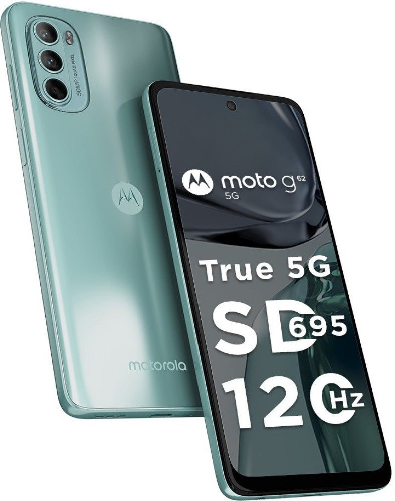 MOTOROLA G62 5G (Frosted Blue, 128 GB) - 6 GB RAM