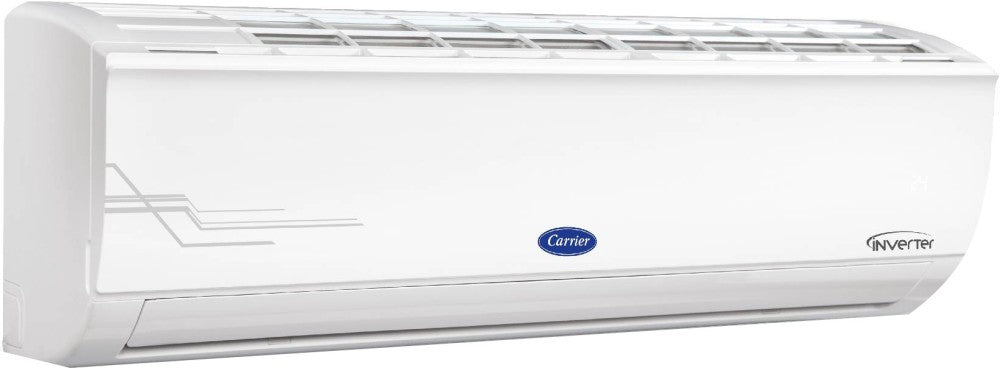 CARRIER 1.5 Ton 3 Star Split Inverter AC  - White - 18K ESTER DXi INVERTER R32 SPLIT AC_CAI18ES3R32F0, Copper Condenser