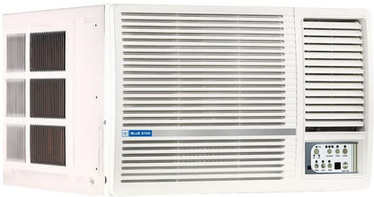 Blue Star 1.5 Ton 2 Star Window AC  - White - WFB218LN, Copper Condenser