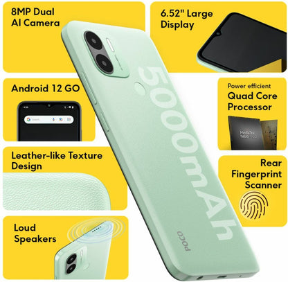 POCO C50 (Country Green, 32 GB) - 2 GB RAM