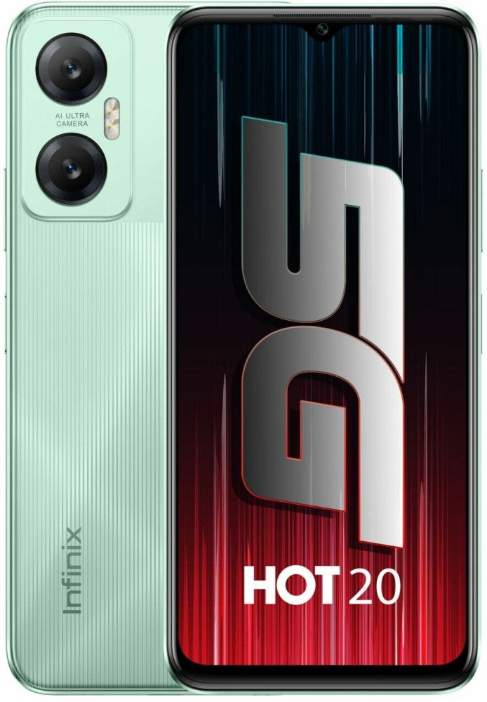 Infinix Hot 20 5G (Blaster Green, 128 GB) - 6 GB RAM