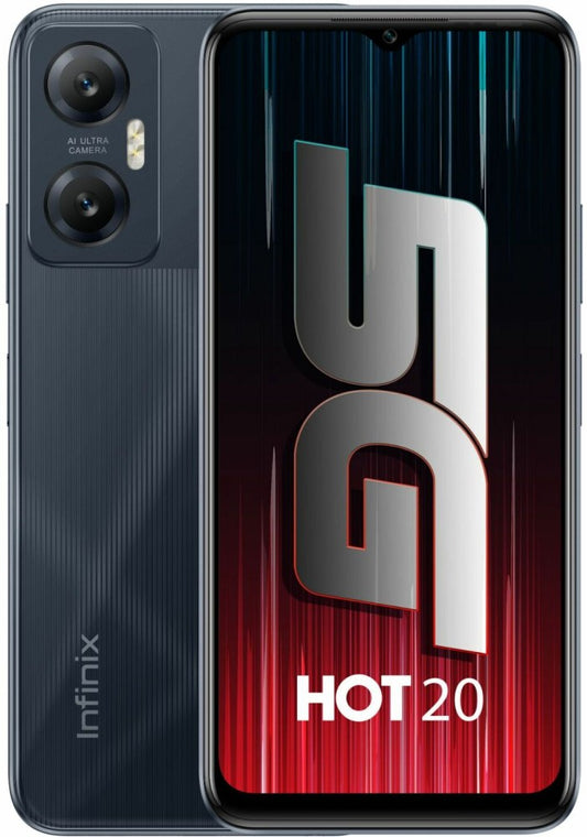 Infinix Hot 20 5G (Racing Black, 128 GB) - 6 GB RAM