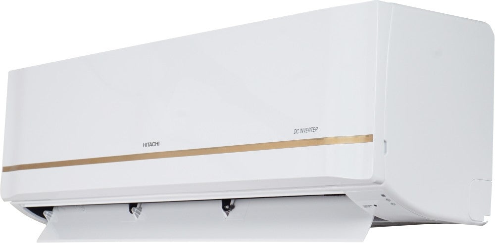 Hitachi 1.5 Ton 3 Star Split Inverter Hot and Cold AC  - White - RSQG318HEXA, Copper Condenser